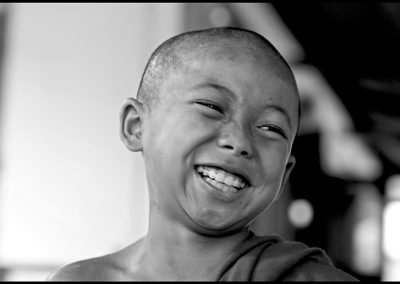 Novice smile (Burma)
